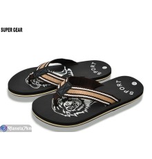 Чоловічі в'єтнамки на літо (10 пар р.40-45) коричневий  "Super Gear"