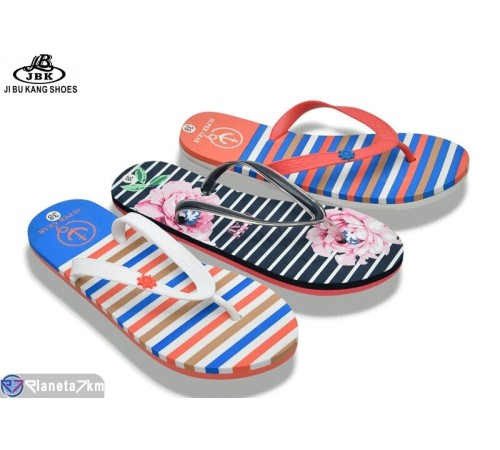 В'єтнамки дитячі на літо (24 пар р.36-41) мікс  "Jibukang"