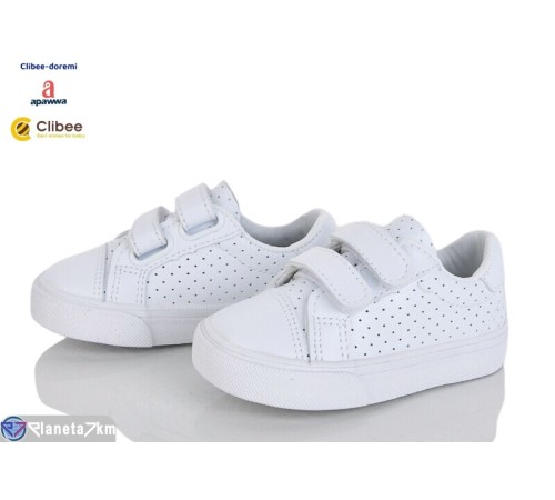 Дитячі кросівки на весну/осінь (6 пар р.19-24) білий  "BELIES-D"