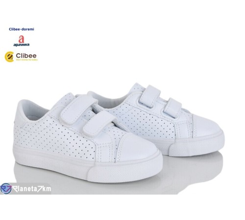 Дитячі кросівки на весну/осінь (6 пар р.25-30) білий  "BELIES-D"