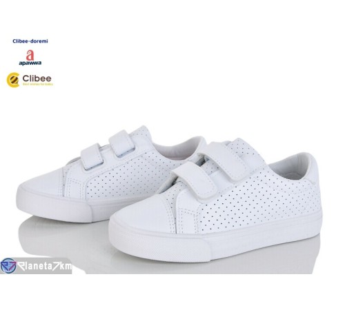 Дитячі кросівки на весну/осінь (6 пар р.31-36) білий  "BELIES-D"