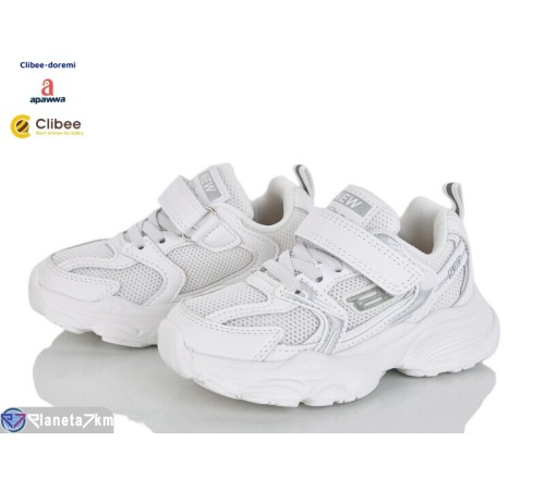 Дитячі кросівки на весну/осінь (6 пар р.26-31) білий  "BELIES-D"