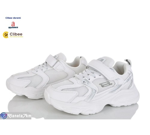 Дитячі кросівки на весну/осінь (6 пар р.32-37) білий  "BELIES-D"