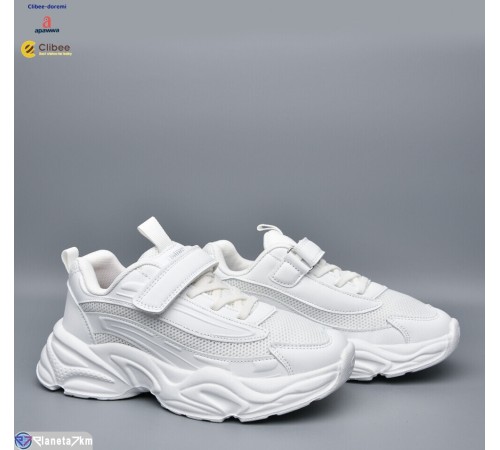 Дитячі кросівки на весну/осінь (6 пар р.32-37) білий  "BELIES-D"