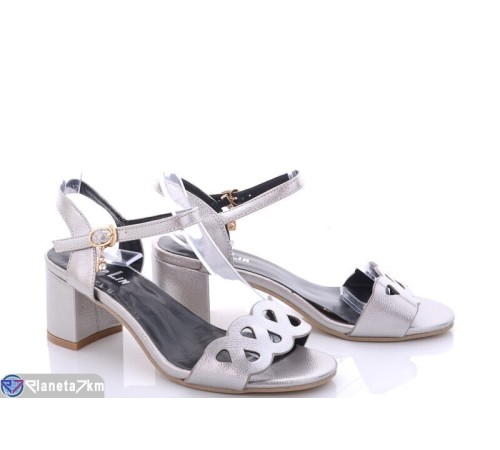 Босоніжки жіночі на літо (8 пар р.36-41) сірий  "Kalabok"