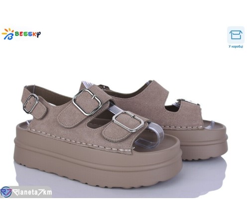 Босоніжки жіночі на літо (8 пар р.36-41) хакі  "Bessky-Kellaifeng"