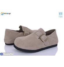 Туфлі жіночі на весну/осінь (8 пар р.36-41) хакі  "Bessky-Kellaifeng"