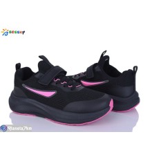 Кросівки жіночі на весну/осінь (8 пар р.36-41) чорний  "Bessky-Kellaifeng"