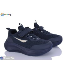 Дитячі кросівки на весну/осінь (8 пар р.31-36) синій  "Bessky-Kellaifeng"