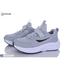 Дитячі кросівки на весну/осінь (8 пар р.31-36) сірий  "Bessky-Kellaifeng"