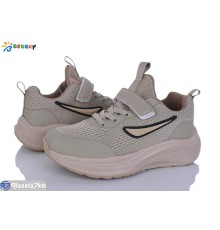 Дитячі кросівки на весну/осінь (8 пар р.31-36) бежевий  "Bessky-Kellaifeng"