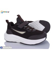 Дитячі кросівки на весну/осінь (8 пар р.31-36) коричневий  "Bessky-Kellaifeng"