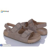 Дитячі босоніжки на літо (8 пар р.31-36) хакі  "Bessky-Kellaifeng"