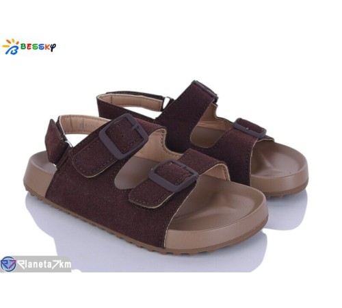 Дитячі босоніжки на літо (8 пар р.31-36) коричневий  "Bessky-Kellaifeng"