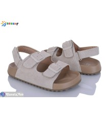 Дитячі босоніжки на літо (8 пар р.26-31) бежевий  "Bessky-Kellaifeng"