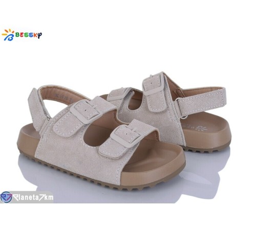 Дитячі босоніжки на літо (8 пар р.26-31) бежевий  "Bessky-Kellaifeng"