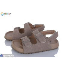 Дитячі босоніжки на літо (8 пар р.26-31) хакі  "Bessky-Kellaifeng"