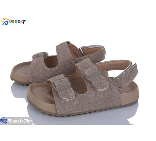 Дитячі босоніжки на літо (8 пар р.26-31) хакі  "Bessky-Kellaifeng"