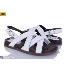 Босоніжки жіночі на літо (8 пар р.36-41) білий  "Mei De Li"