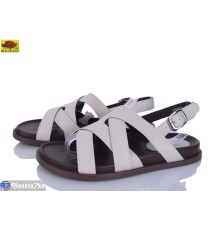 Босоніжки жіночі на літо (8 пар р.36-41) бежевий  "Mei De Li"