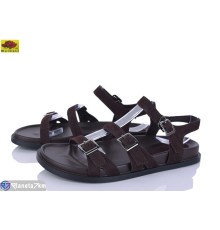 Босоніжки жіночі на літо (8 пар р.36-41) коричневий  "Mei De Li"