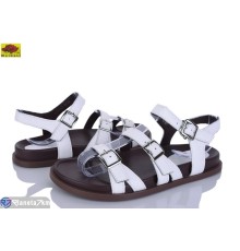 Босоніжки жіночі на літо (8 пар р.36-41) білий  "Mei De Li"