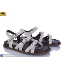 Босоніжки жіночі на літо (8 пар р.36-41) бежевий  "Mei De Li"