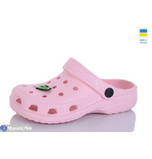 Кроки дитячі на літо (6 пар р.30-35) рожевий  "INPIRE"