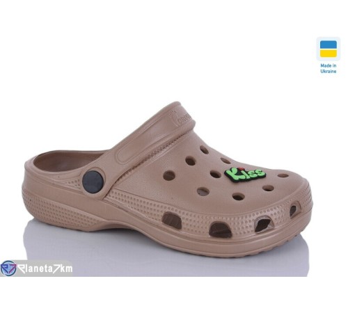 Кроки дитячі на літо (6 пар р.30-35) коричневий  "INPIRE"