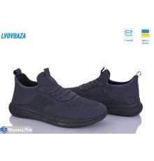 Кросівки чоловічі на літо (8 пар р.40-45) сірий  "LEOBAZA"