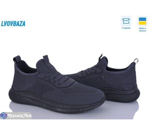 Кросівки чоловічі на літо (8 пар р.40-45) сірий  "LEOBAZA"