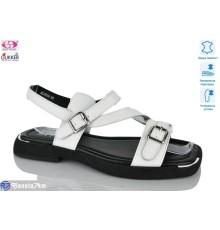 Босоніжки жіночі на літо (8 пар р.36-41) білий  "Gukkcr"