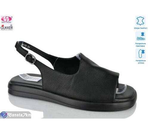 Босоніжки жіночі на літо (8 пар р.36-41) чорний  "Gukkcr"