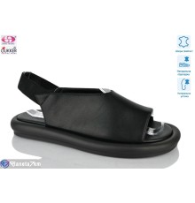 Босоніжки жіночі на літо (8 пар р.36-41) чорний  "Gukkcr"