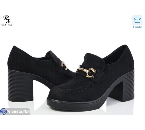 Туфлі жіночі на весну/осінь (6 пар р.36-40) чорний  "Red Sun"
