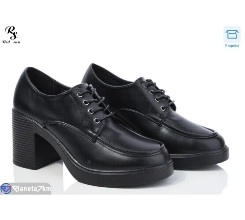 Туфлі жіночі на весну/осінь (6 пар р.36-40) чорний  "Red Sun"