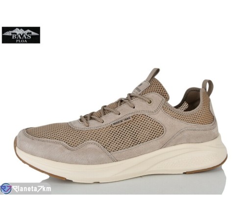 Кросівки чоловічі на літо (6 пар р.47-49) коричневий  "Baas"