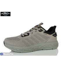 Кросівки чоловічі на літо (8 пар р.41-46) сірий  "Baas"