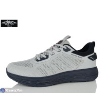 Кросівки чоловічі на літо (8 пар р.41-46) сірий  "Baas"