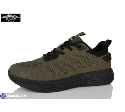 Кросівки чоловічі на літо (8 пар р.41-46) хакі  "Baas"