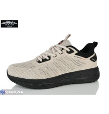 Кросівки чоловічі на літо (8 пар р.41-46) бежевий  "Baas"