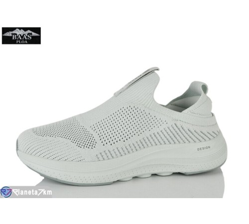 Кросівки жіночі на літо (8 пар р.36-41) сірий  "Baas"