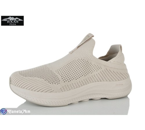 Кросівки жіночі на літо (8 пар р.36-41) бежевий  "Baas"