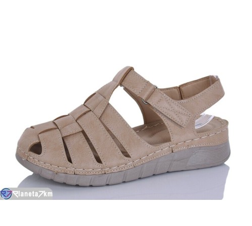 Босоніжки жіночі на літо (8 пар р.37-42) коричневий  "Terona"