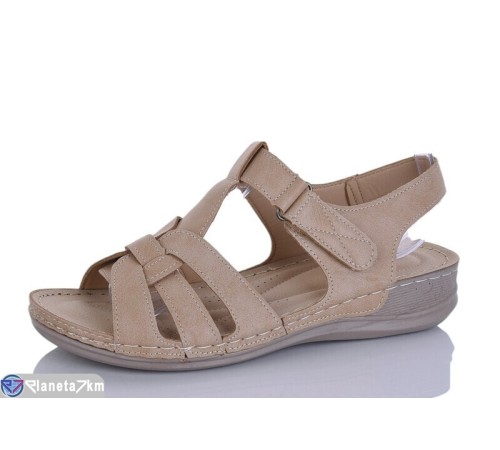 Босоніжки жіночі на літо (6 пар р.41-43) коричневий  "Terona"