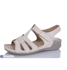 Босоніжки жіночі на літо (6 пар р.41-43) бежевий  "Terona"