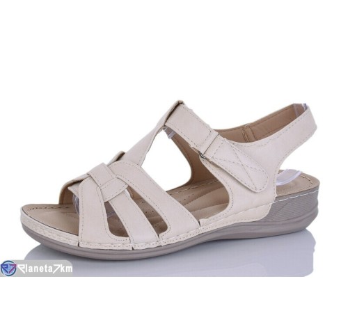 Босоніжки жіночі на літо (6 пар р.41-43) бежевий  "Terona"