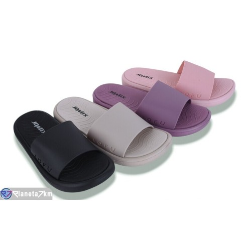 Шлепки жіночі на літо (12 пар р.36-41) мікс  "IEFTIN"