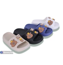 Шлепки дитячі на літо (12 пар р.30-35) мікс  "IEFTIN"