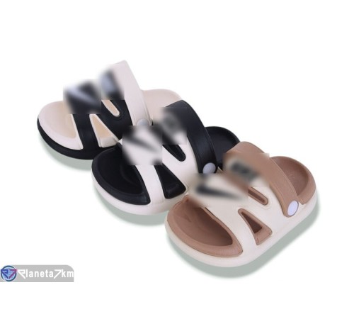 Шлепки дитячі на літо (12 пар р.18-23) мікс  "IEFTIN"